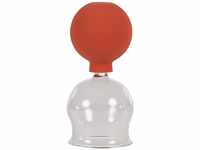 Schröpfglas mit Ball 5,5 cm, Schröpfgläser mit Saugball, medizinisch...