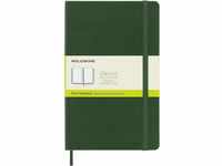 Moleskine - Klassisches Blanko Notizbuch - Hardcover mit Elastischem Verschlussband -
