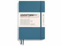 LEUCHTTURM1917 363400 Notizbuch Medium (A5), Softcover, 123 nummerierte Seiten, Stone