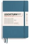 LEUCHTTURM1917 363400 Notizbuch Medium (A5), Softcover, 123 nummerierte Seiten, Stone
