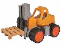 BIG - Power-Worker Gabelstapler - Spielzeug Auto ideal für Unterwegs, Reifen...