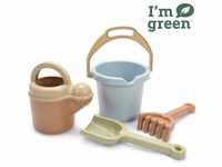Dantoy Bio-Toy Bucket and Spade 4 Piece Playset, Eco-Conscious Toys Made from