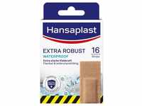Hansaplast Extra Robust Waterproof Textil-Pflaster (16 Strips), widerstandsfähiges