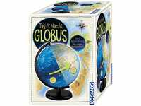 Kosmos 673017 Globus Kinderglobus 26cm mit Beleuchtung, Globus für Kinder ab 7