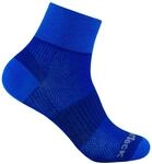 Wrightsock Coolmesh II Quarter Socke, royal-Blue