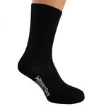 Wrightsock Coolmesh II Crew Socke, Black, L