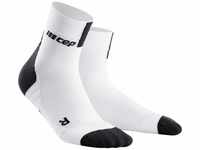 CEP Unisex-Adult Short Socken, 3.0-White/Dark Grey, 39-42