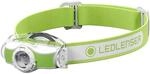 Ledlenser MH3 Outdoor Stirnlampe LED, Wei&szlig;/Gr&uuml;n, 200 Lumen, fokussierbar,