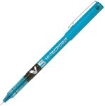 Pilot-V5-Tintenroller mit Fl&uuml;ssigtinte, 0,5 mm Spitze (Einzelstift) &ndash; Schwarz