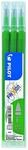 Pilot Pen 2276004F - Ersatzminen Frixion Clicker, St&auml;rke: 0,5 mm, gr&uuml;n, 3 St&uuml;ck