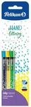 Pelikan 817097 Tintenschreiber Inky 273 Neon, 3 St&uuml;ck, lose, Mehrfarbig