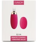 Svakom Elva Remote Control Kugel Vibrator, Rosa, &Oslash; 3,4 x 8 cm
