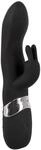 Sweet Smile Blacky - softer Vibrator mit Klitoris-Stimulator f&uuml;r sie, 2-