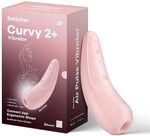 Satisfyer Curvy 2 Connect App Klitoris-Sauger 13,5 cm | Druckwellen-Vibrator