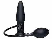 You2Toys True Black Vibrating Plug - softer Analplug für Männer und Frauen, Analtoy