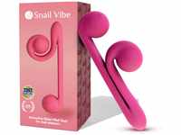 Snail Vibe - Travel-Friendly, Rechargeable & Waterproof Clitoris and G-Spot...
