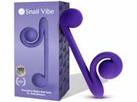 Snail Vibe - Travel-Friendly, Rechargeable & Waterproof Clitoris and G-Spot...