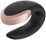 Satisfyer Double Love App Paar-Vibrator mit Fernbedienung | Aus medizinischem Silikon