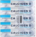 CALCIGEN D 600 mg / 400 I.E. Brausetabletten bei gleichzeitigem Calcium- und Vitamin