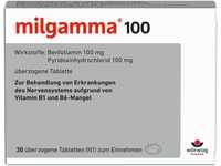 milgamma® 100 mg überzogene Vitamin B1 Tabletten mit Benfotiamin B1 (eine