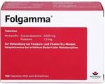 Folgamma Tabletten bei Fols&auml;ure- und Vitamin B12-Mangel, 100 St. Tabletten