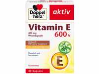 Doppelherz Vitamin E 600 N Weichkapseln – Arzneimittel pflanzlich und hochdosiert
