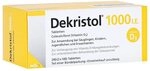 Dekristol 1.000 I.E. Vitamin D3 Tabletten f&uuml;r Knochen und Immunsystem, 200 St&uuml;ck