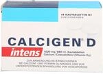 Calcigen D intens 1000 mg / 880 I.E. Kautabletten bei Calcium und Vitamin D3-Mangel,