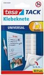 tesa TACK Klebeknete - selbstklebende, formbare Klebepads zum Befestigen leichter