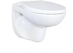 Belvit H&auml;nge WC sp&uuml;lrandlos, Wand WC Tiefsp&uuml;ler, Softclose WC Sitz aus...