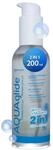 JOYDIVISION AQUAglide 2-in-1, 200 ml, wasserbasiertes Massage & Gleitgel, transparent