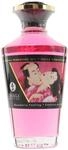 Shunga Aufheizeffekt Massage&ouml;l Aphrodisiakum, Wei&szlig;, Himbeer Emotion, 100 ml