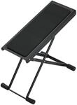 K&M 14670 Fu&szlig;bank aus Stahl in Schwarz - 6-fach verstellbar - mit breiter...