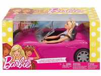 Barbie FPR57 - Puppe mit Cabrio, Spielzeug ab 3 Jahren