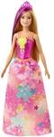 Barbie GJK13 - Dreamtopia Prinzessinnen-Puppe, ca. 30 cm gro&szlig;, blond mit lila