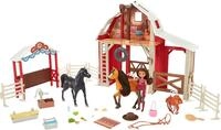Mattel Spirit l'indomptable &ndash; Deluxe-Reitzentrums-Set, Puppe Lucky und Pferd Spirit