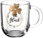 Leonardo Emozione Geschenk Tasse viel Gl&uuml;ck, 1 St&uuml;ck, sp&uuml;lmaschinengeeignete