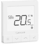 SALUS SQ610 Quantum ULTRAFLACHER RAUMTHERMOSTAT Wei&szlig;