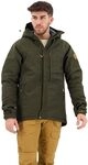 Fj&auml;llr&auml;ven skogso gepolsterte Jacke DEEP Forest L
