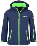 Trollkids Kids Oslofjord Jacket 104, Navy/Green