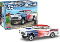 Revell 14519, Revell 55 Chevy Bel Air Street Machine 2N1 Grau