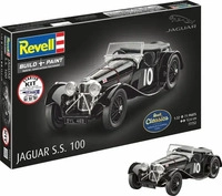 Revell 77752, Revell Starter Kit Jaguar SS 100 Grau