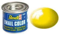 Revell 32112, Revell Gloss "Yellow" (RAL 1018)Email Color Enamel - 14ml Grau