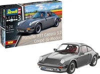 Revell 07688, Revell Porsche 911 Carrera 3.2 Coup&eacute; (G-Model) Grau