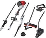 Scheppach Benzin Motorsense MTC42-5P | 1,5PS - 2-Takt Motor | 42,7cm&sup3; | 5in1