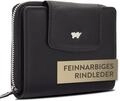 BRAUN B&Uuml;FFEL - Geldb&ouml;rse Damen aus echtem Rindsleder Golf 2.0 - Trifold Geldbeutel