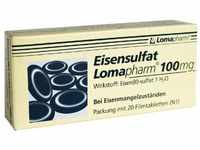 EISENSULFAT Lomapharm 100 mg Filmtabletten 20 St