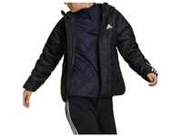 Adidas Womens Jacket (Filled Thin) Itavic 3-Stripes Light Hooded Jacket, Black,