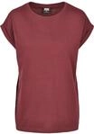 Urban Classics Damen T-Shirt Ladies Extended Shoulder Tee, T-Shirt mit