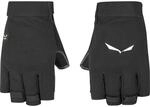 Salewa Via Ferrata Durastretch Handschuhe, Schwarz, XS